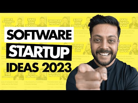 Software Startup Ideas in 2023 | SaaS