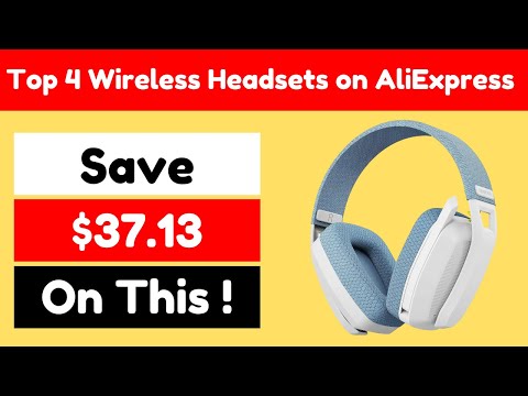 Top 4 Wireless Headsets on AliExpress - Up to 66% OFF!