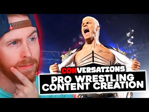 Being A Pro Wrestling Content Creator - CONversations |Ep 5|