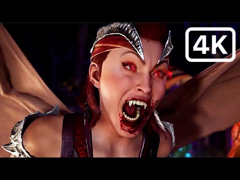 Mortal Kombat 1 Nitara VAMPIRE Reveal (New Character) Gameplay Trailer 2023 #MK1 4K Ultra HDR