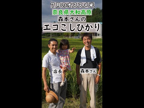 有機米の農家 森本さんのお米「エコこしひかり」は安心安全で美味い！しかもお値打ち！ by 名古屋の米屋 わりでんや