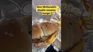 New menu item from McDonald’s; double beef sesame burger. #haisaigaijinsan #okinawa #polyglot