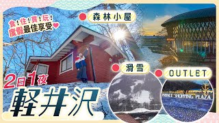 輕井澤2日1夜: 王子酒店全面介紹｜一定要拿這個Coupon慳錢!! 玩滑雪場 & Outlet & 住夢幻林中小屋｜東京出發1小時就到  #日本旅遊 #日本自由行 #輕井澤