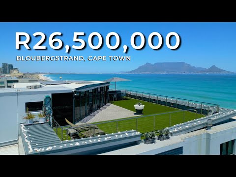 Ultra-Luxury Ocean Front Penthouse FOR SALE with Breathtaking Views of Table Mountain!