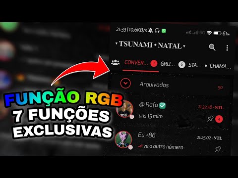 🔥 ROUBA ADM e FUNÇÕES DE SUPORTE!! MELHOR WHATSAPP IMUNE (rgb) FUNÇÕES EXCLUSIVAS | Tsunami Natal