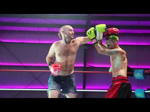 JokerGang vs GumGang White Trash Rumble with Andrew Callaghan as Referee