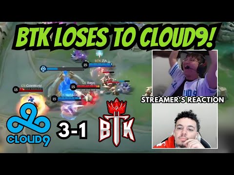 C9 Mielow and BTK Carti's Reaction To BTK Losing To Cloud Nine 3-1!