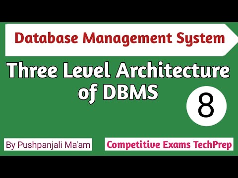 Lec - 1.8 Three Level Architecture of Dbms ||Database Management System in Hindi