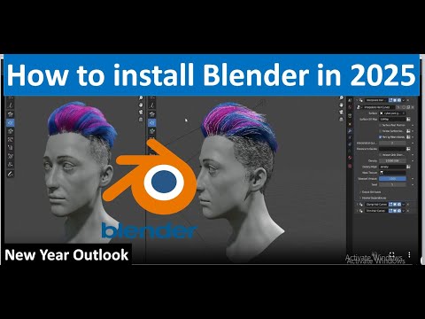 How to download and install blender on your PC for free in 2025