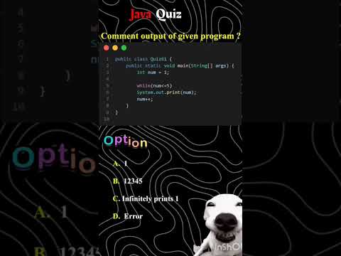 Java Quiz #engineering #coding #java #tcscareers #tech #programming #tcs #tcsjobs #education #dsa