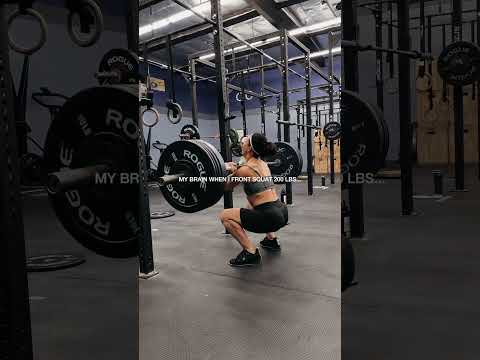 200 lb front squat at 115 lbs