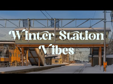 Winter Station Vibes ❄️ Japanese Lofi Mix for Relaxation and Focus