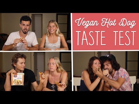 ⫷ Vegan Hot Dog Taste Test | GROSS or YUM?  ⫸