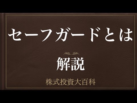 [動画で解説] セーフガードとは