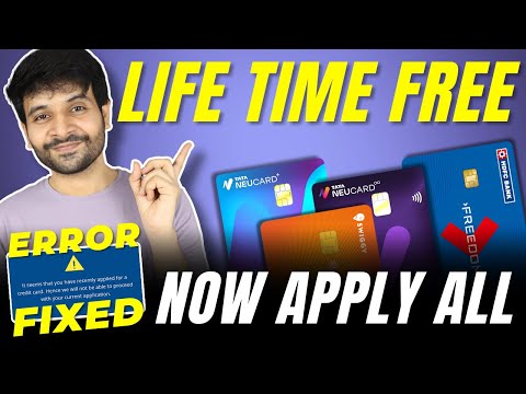 GOOD NEWS: HDFC Credit Cards LIFETIME FREE Offer | LAST CHANCE