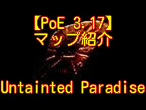 【PoE 3.17】マップ紹介 Untainted Paradise