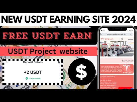 New Trx / USDT Earning platform | fast login 15 dollar | longtime trusted USDT Mining site