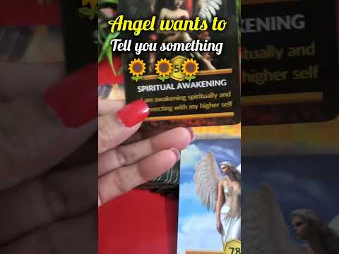 Angels wants to tell you something |  Angel affirmation #shorts #shortvideo #shortsfeed