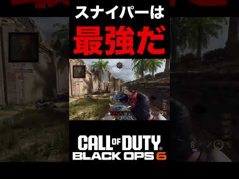 【COD:BO6】みんな使った方がいい武器スナイパーは最強だ！な瞬間ww【BO6おすすめ武器】