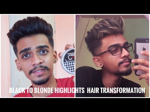 Men’s hair Highlights,Haircut & Keratin treatment 2019 | Men’s Hair Transformation | Hrithik Pawar