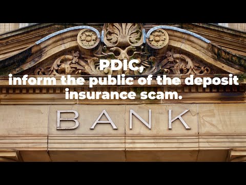 PDIC, inform the public of the deposit insurance scam! 💵🏦💳 #shorts  #scam alert #bank