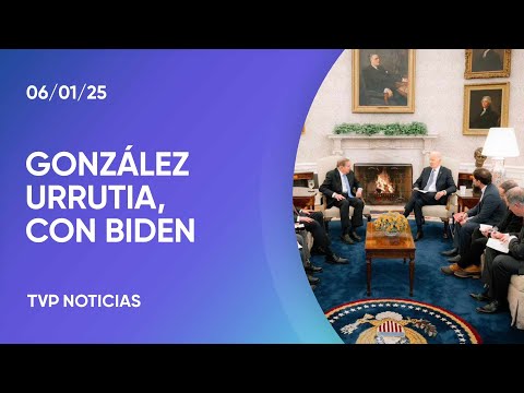 Edmundo González Urrutia se reunió con Joe Biden