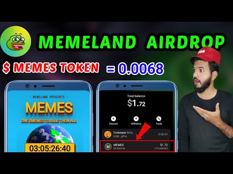 Memeland Airdrop How To Withdraw | Memeland Airdrop Listing | Memeland Telegram Airdrop