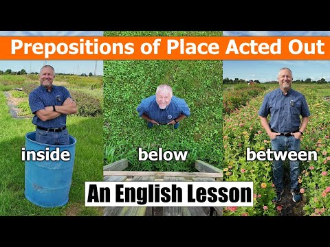 Prepositions of Place, and Other Ways to Describe Location and Motion - An English Lesson!