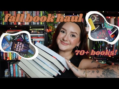 FALL BOOK HAUL 2024 | 70+ new release thrillers, romance & horror books