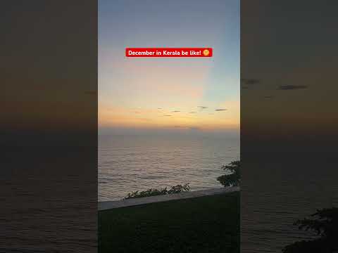 When December feels like summer in India! 🤭 Forget Goa, come to Varkala, Kerala #travelshorts