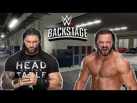 WWE Backstage Brawl 2024 | Roman Reigns vs Drew McIntyre