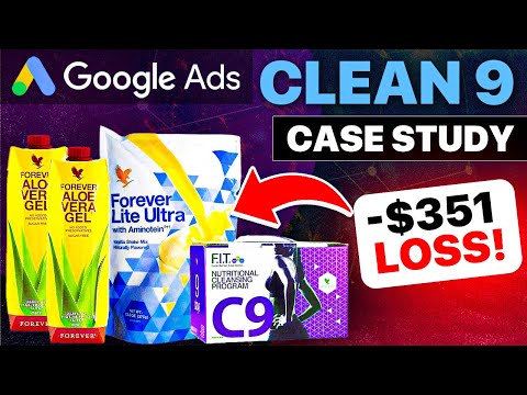 Google Ads Case Study - [CLEAN 9] - Down $351 In Profit... This Landing Page DOESN'T WORK!