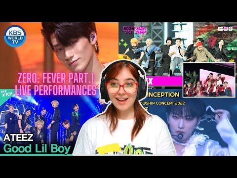 ATEEZ | Live Performances: "Fever"+"THANXX"+INCEPTION"+"Good Lil Boy"+"One Day At a Time" | Reaction