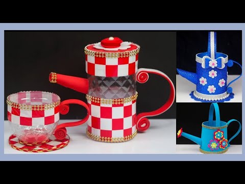 Most Amazing Way to Reuse Plastic Bottle | Plastic Bottle Teapot Crafts | Plastic Bottle Craft Ideas