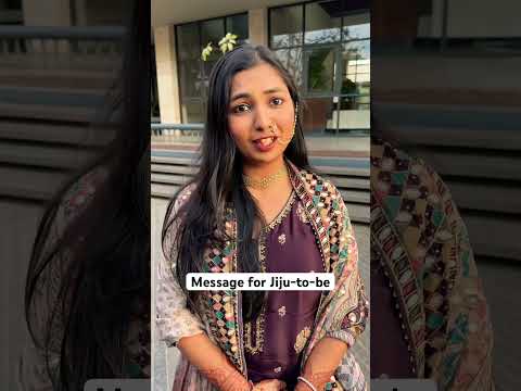 Message for Jiju-to-be | Princy Parikh #whatyaaprincy