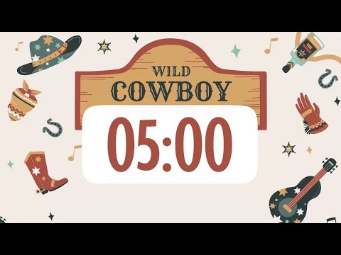 5-Minute Country Cleanup Timer | Countdown Song for Kids! Fun & Easy Clean Up Music