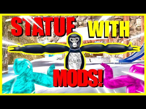 Trolling as STATUE in Gorilla Tag VR!