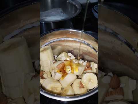 banana milk shake #dryfruits #bananashake