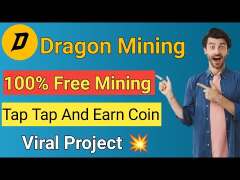 Tap to earn telegram mining | New Telegram mining bot | Dragon Mining