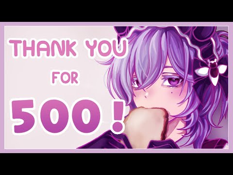 [SPEEDPAINT] Thanks for 500 Subs! 🎉