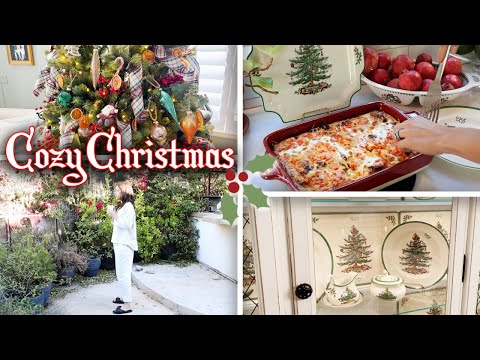 Getting in the Christmas Spirit | Decorate, Craft & Cook with Me