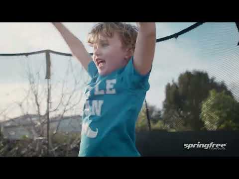 Spring has sprung! Jump for joy with Springfree Trampoline!