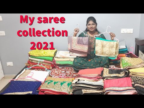 My saree collection 2021