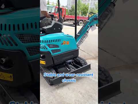 Mini Excavator in Action: Big Power, Small Machine! #miniexcavator