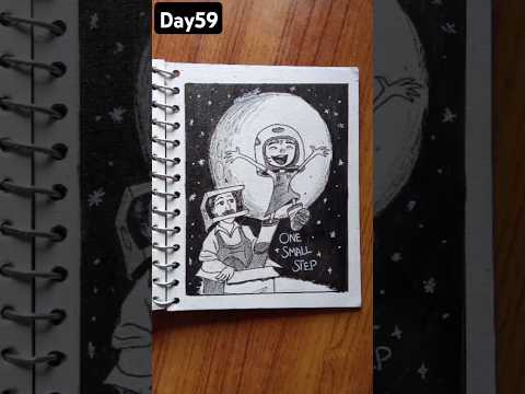 Drawing everyday till I reach 1k subs (Day59)#shorts #2ba_vartist #shortanimatedfilms #onesmallstep