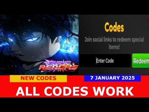 *NEW CODES* [💥 RAIDS + UPD 1.5] Anime Realms ROBLOX | ALL CODES | 01/07/2025