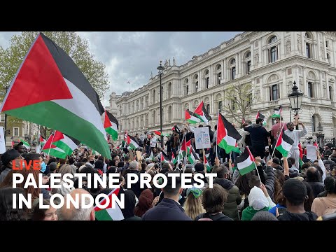 London Palestine Protest Live