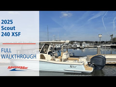 2025 Scout 240 XSF | Available Now at MarineMax Savannah