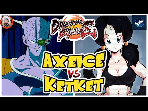 DBFZ Axeice vs KetKet (Ginyu, Black, BrolyDBS) vs (Videl, Goku, A21) 1.38