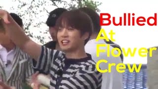 Jungkook being bullied at Flower Crew  2016 by Jo Se ho